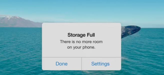 Google Photos Ad Shows The Pain Missing Moments on 16GB of iPhone Storage - Dispatch Weekly