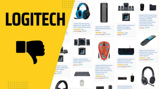 Is Logitech's customer service lacking in comparison to other technology companies?
