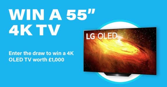 June competition: Win a SMART 55 inch 4k TV