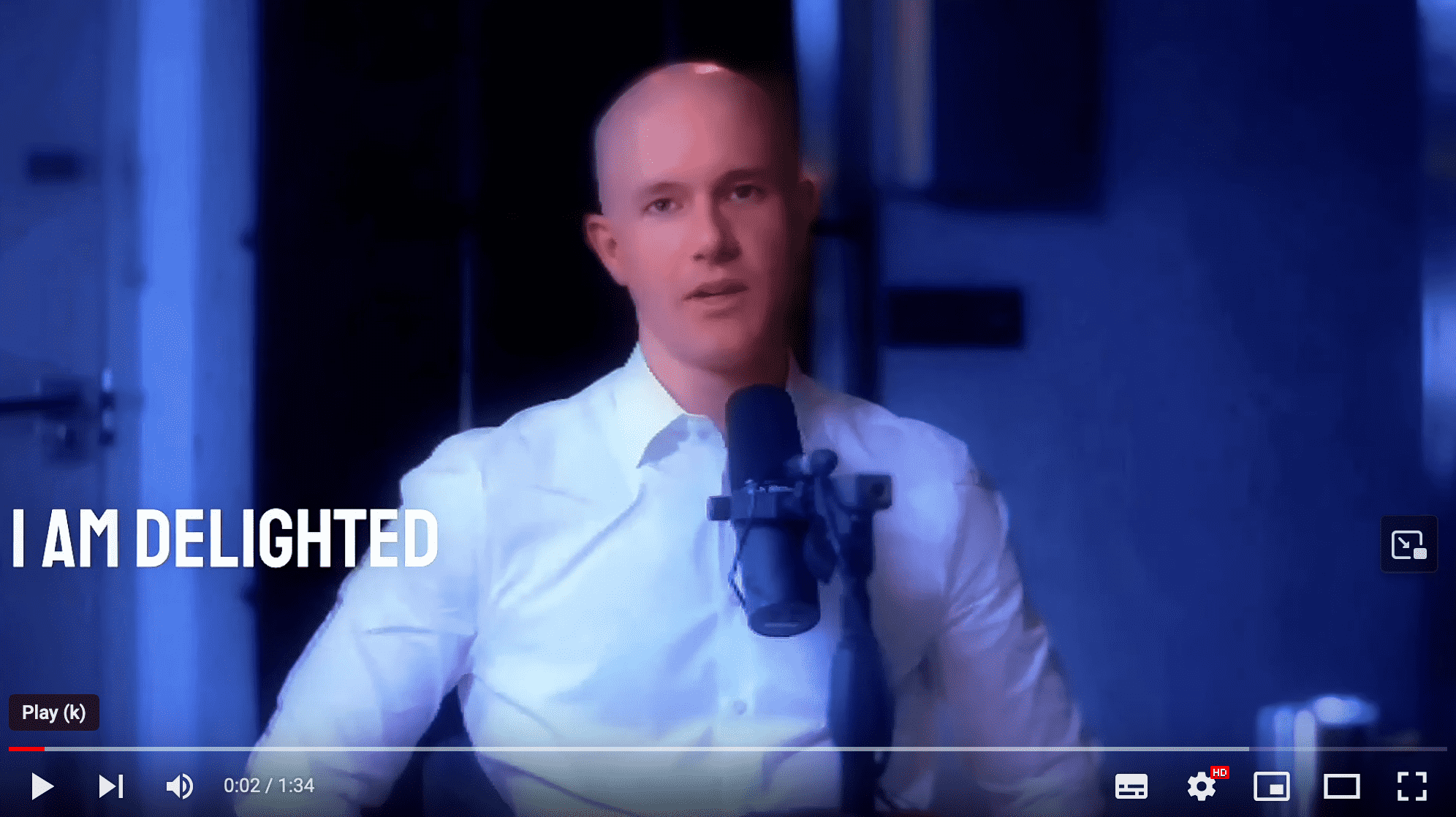 Coinbase CEO in a Deepfake Video Encourages People to Buy 1 BTC to Get One Free